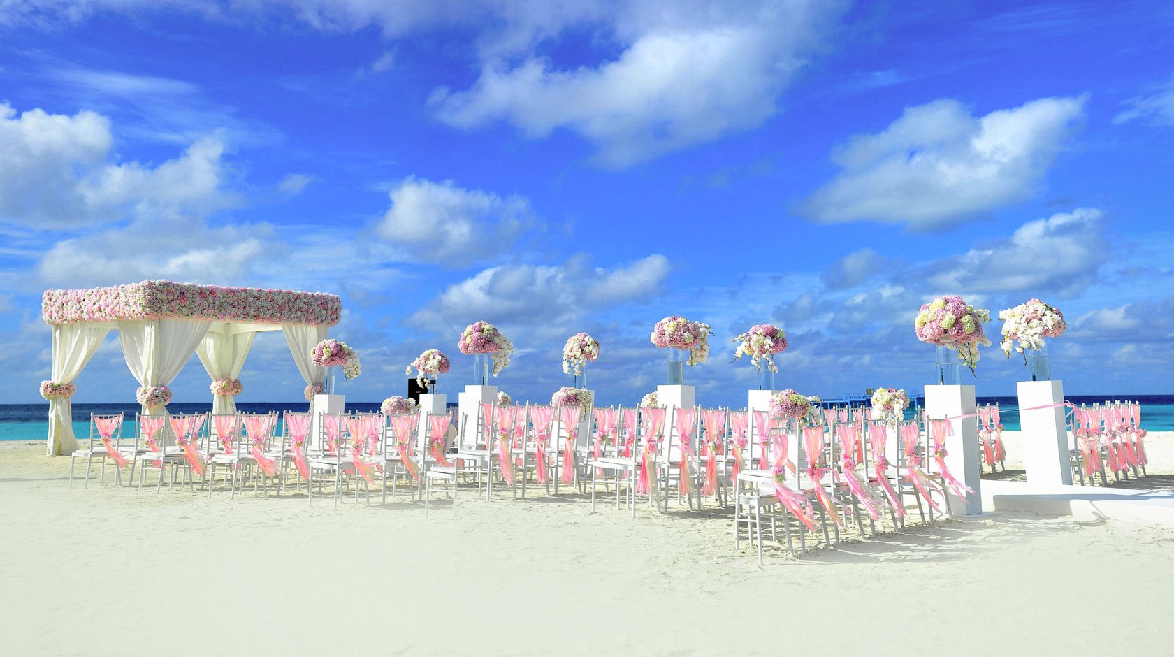 Beach Themed Wedding