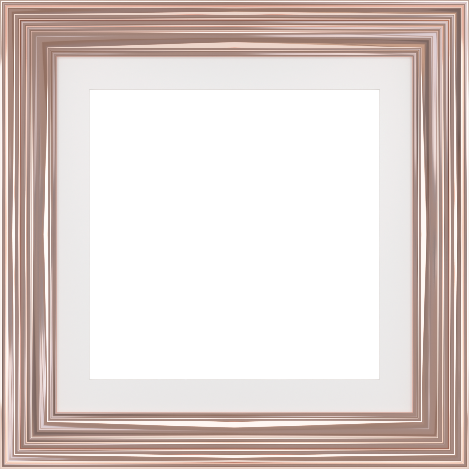 Square Picture Frame Copper